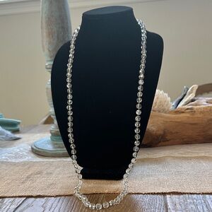 Vintage Aurora Borealis  Elegant Crystal Necklace
